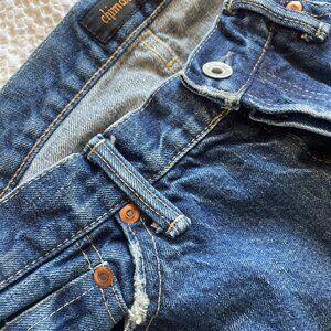 Chimala straight cut jeans in selvedge denim Size 30